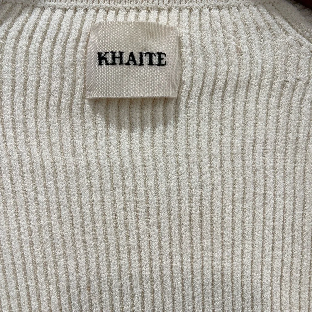Khaite The Kirah Ribbed Sweater Ivory - Picture 3 of 6